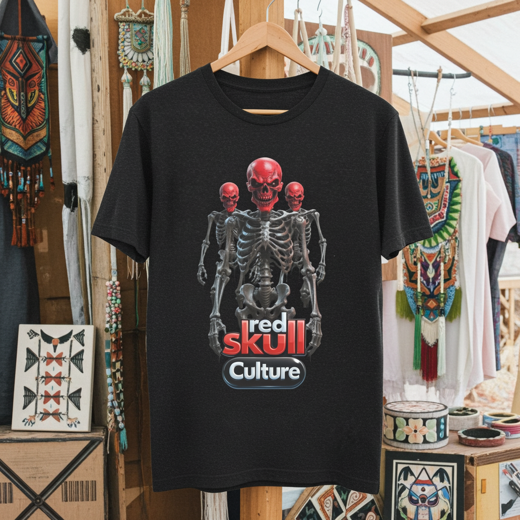 Red Skull Culture Unisex T-Shirt